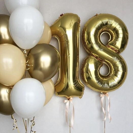 HAPPY B-DAY BALLOON SET
