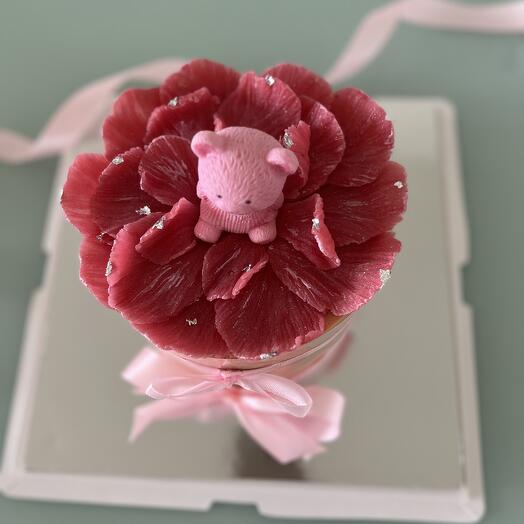 Strawberry Paradise mousse cake