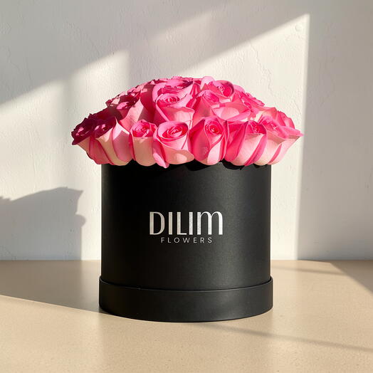 Pink Rose Medium Box