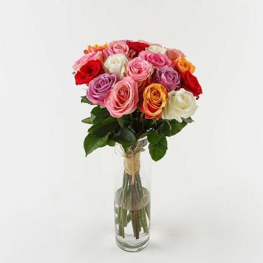 19 colorful roses