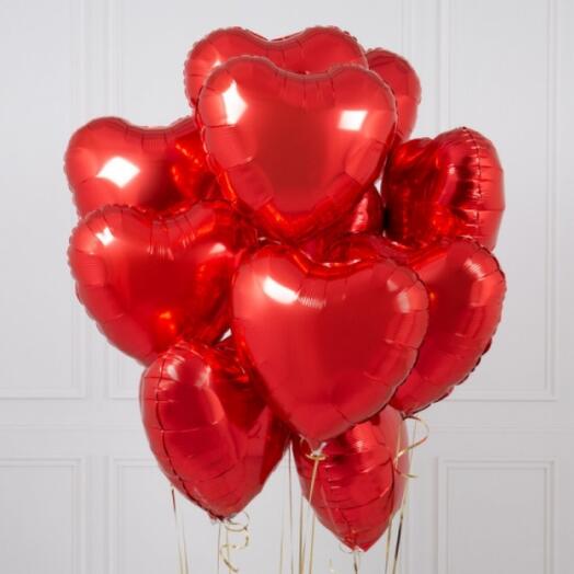 Fountain of 15 Balloons