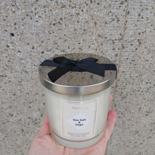 Sea Salt and Sage Candle