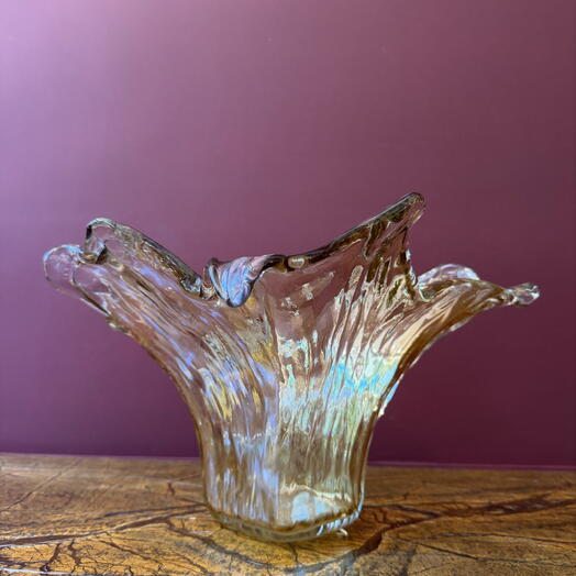 Murano Low Vase