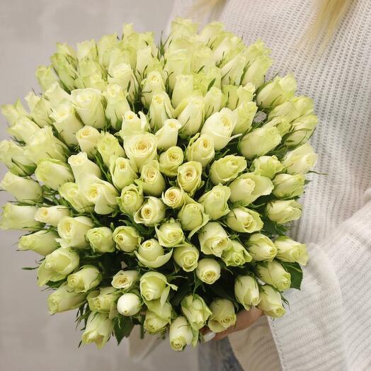 101 Roses White