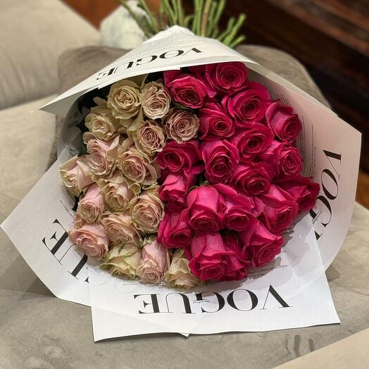 Bouquet of Fresh Roses