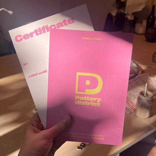 20 hours of coworking (hourly) at Pottery District Studio