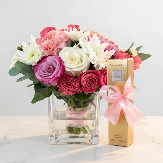 Rose Vase   Arden Perfume | RC-C616