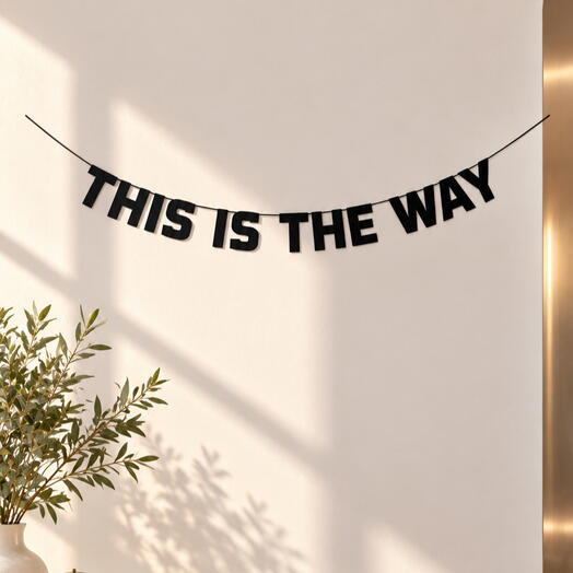 Garland "THIS IS THE WAY"