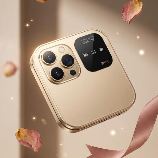 Luxury Gold Flip Phone  | Compact Retro Style Mobile