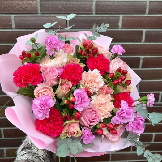 Powder-pink elegance