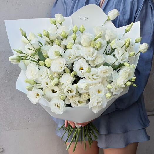 White Lisianthus 25