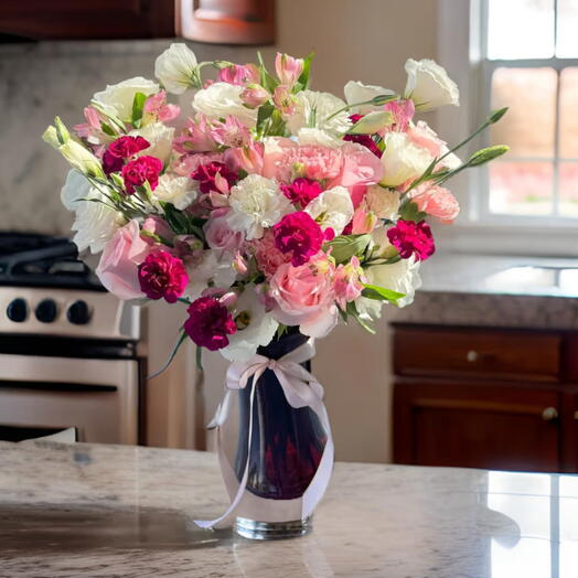 Flowers in a vase