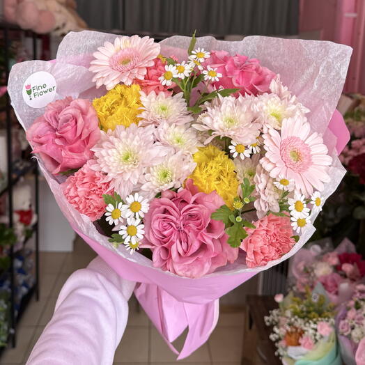 Bouquet of flowers Blushing Crash