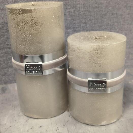 Candle Set "Moon Silver"