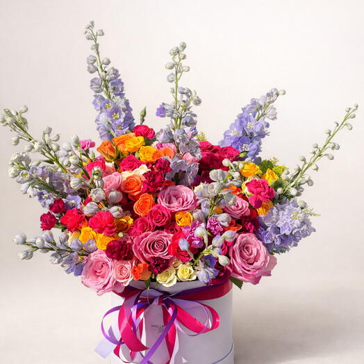 Flowers in a box