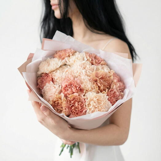 "Pastel carnations"