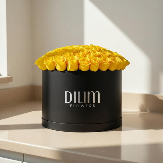 Yellow Rose Large Box
