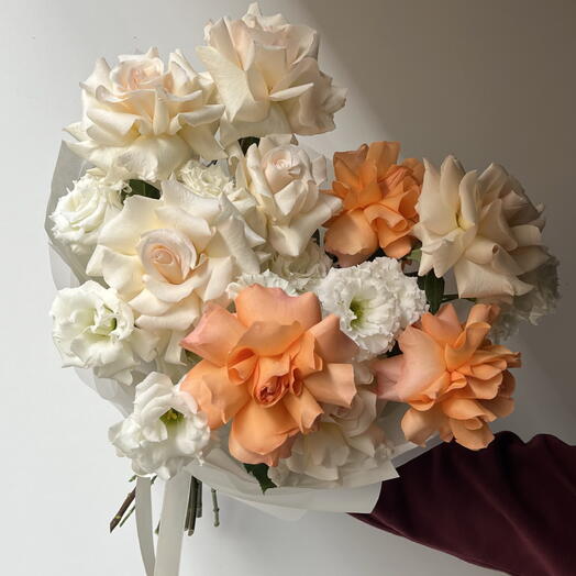 Roses and Eustoma