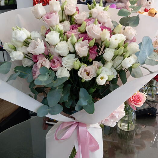 Bouquet di eustoma mix