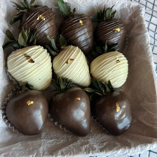 Chocolate-covered strawberries KLASSIK MINI