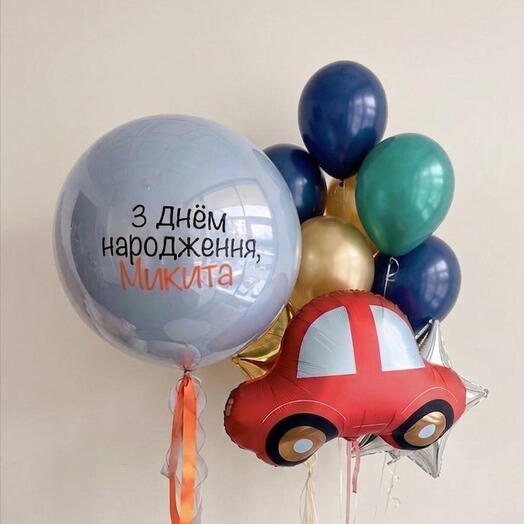 Urodzinowy zestaw balonow 1