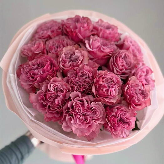🌹Bouquet of 17 peonies