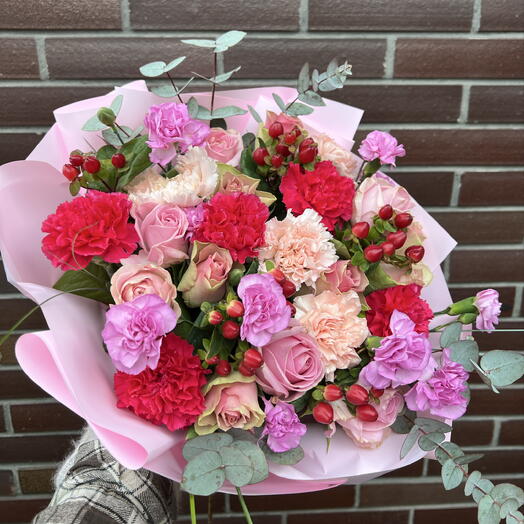 Powder-pink elegance