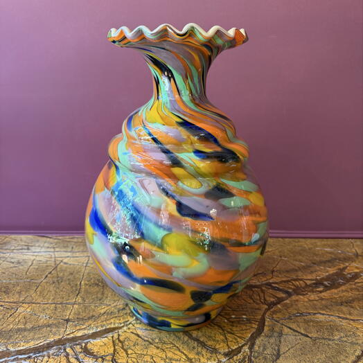 EDG Colourful Orange Vase