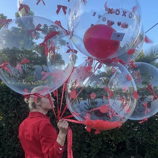 7 Babble Balloons with decoration 24 each