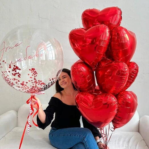 Aerial declaration of love