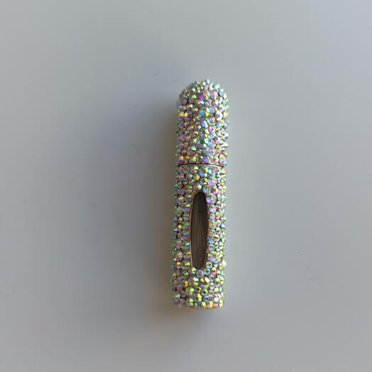 Refillable Perfume Atomizer 5 ml with Rhinestones Crystal AB