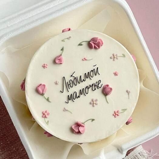 Bento cake for beloved mom