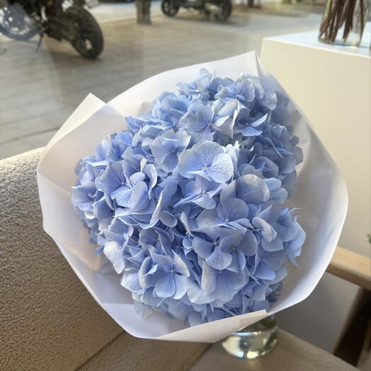 Blue Hydrangea Bouquet