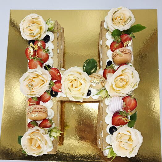 LETTER CAKE  2