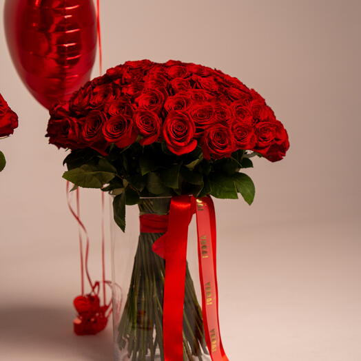101 roses bouquet