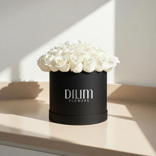 White Rose Medium Box