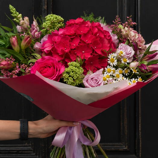 Raspberry Crush bouquet
