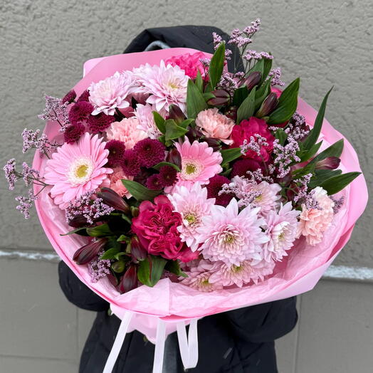 Bouquet of flowers I love you