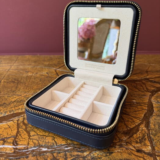 Wolf Maria Small Zip Case Navy