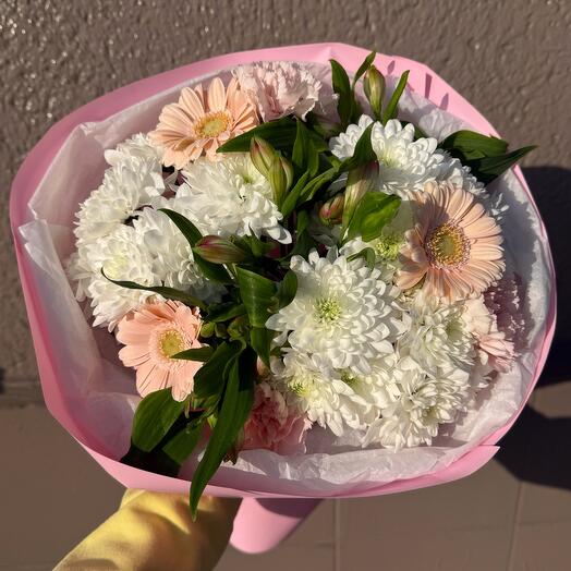 Peach bouquet