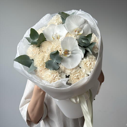 weiße Orchidee