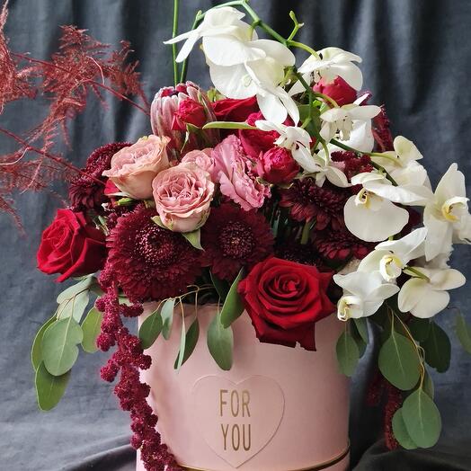 Flowers in a box
