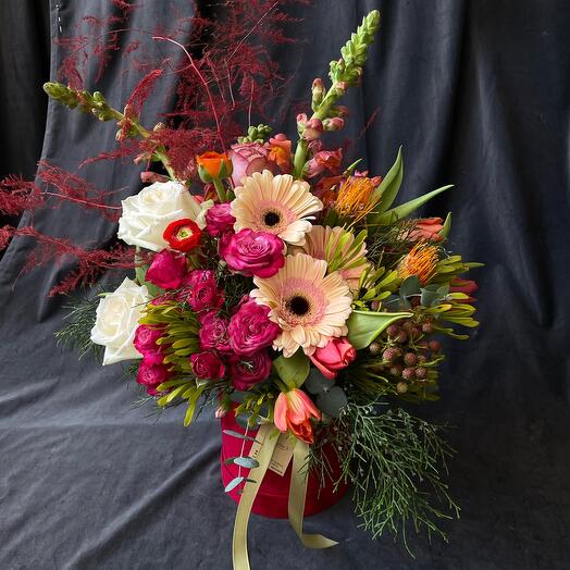 Flowers in a box