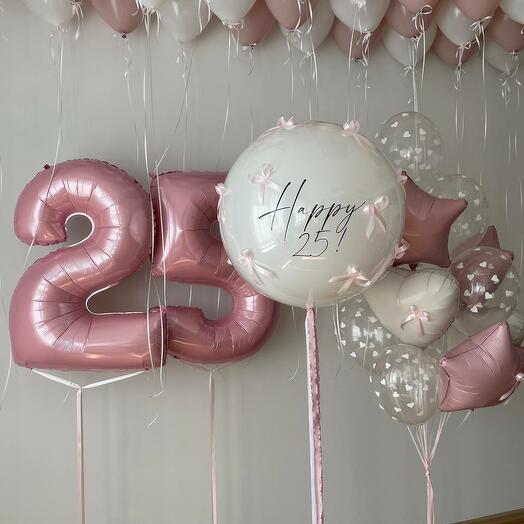 Balloons for a girl