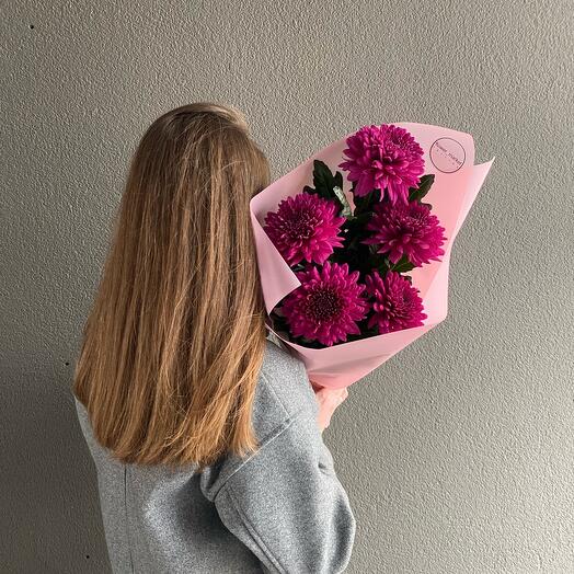 Bouquet of chrysanthemums
