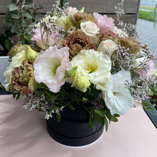 Lisianthus in a box