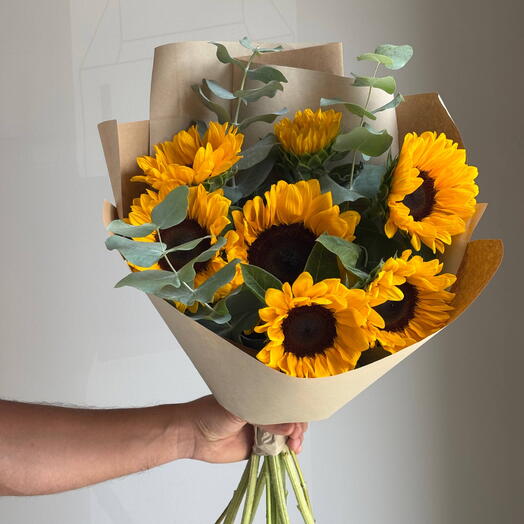 Bouquet mono Sunflowers
