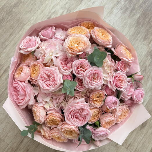 Pink rose  julietta