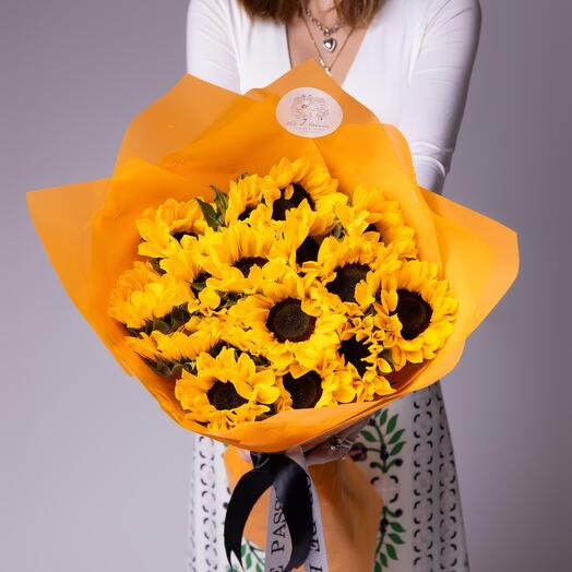 15 Sunflower Bouquet
