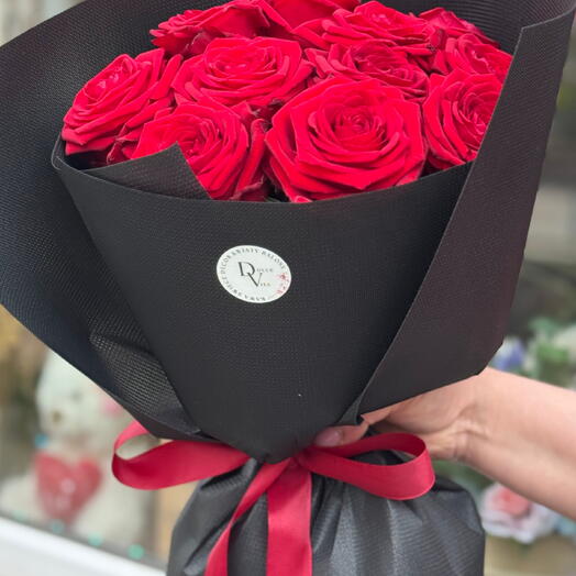 Bouquet of a red rose